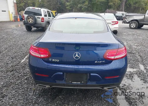 2017 Mercedes-Benz C 300 4Matic from USA, damaged, VIN WDDWJ4KB3HF330615